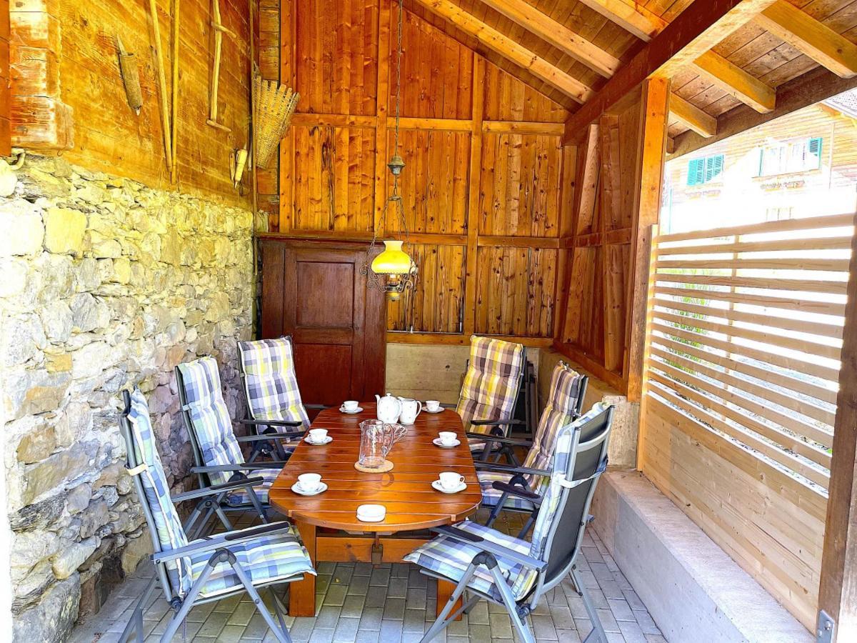 Swisshut Stunning Views Alps Lake - Chalet Erli Darligen Luaran gambar